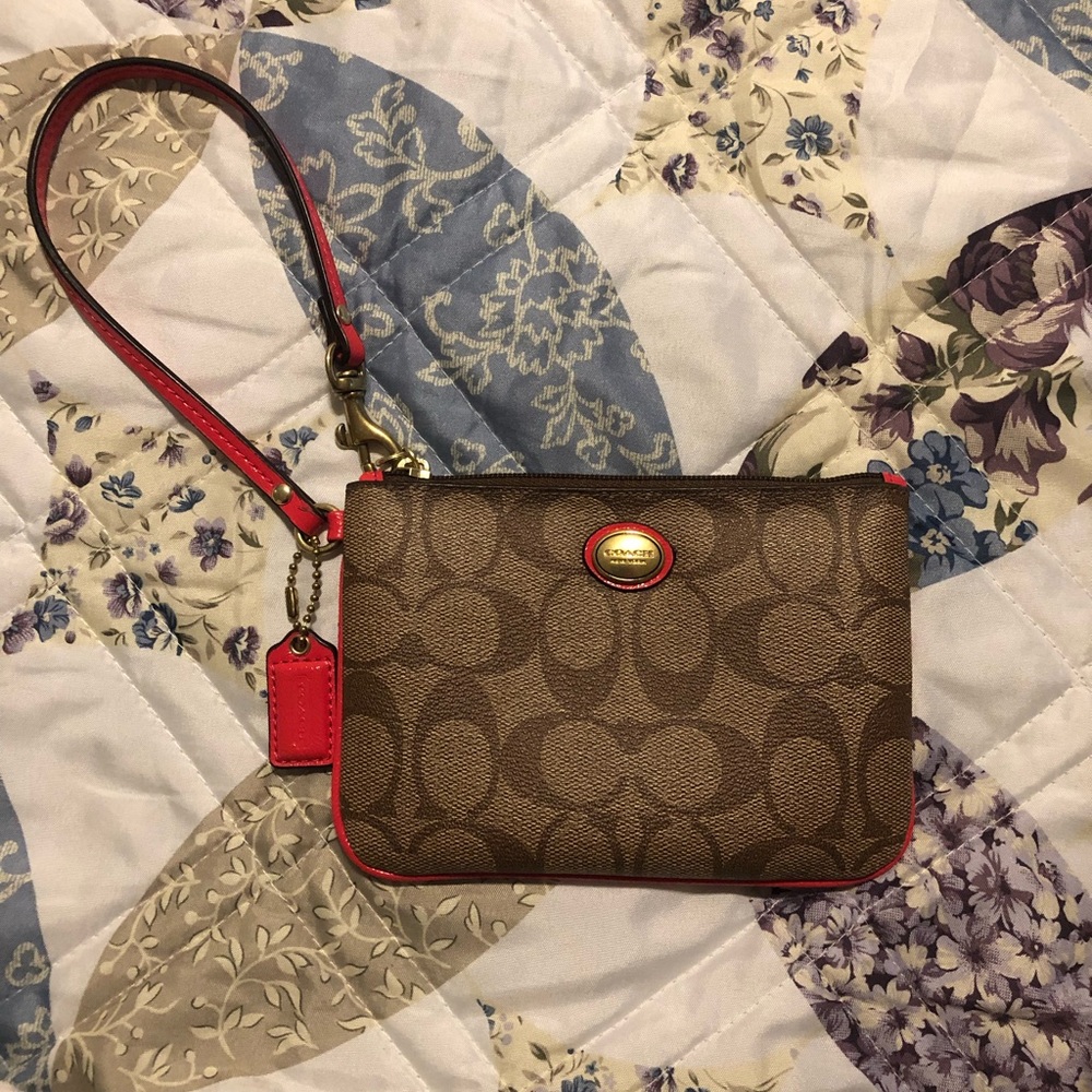 Coach wristlet